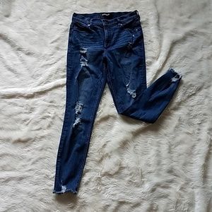 Women's Express Distressed Jeans